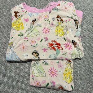 Disney Princess Pink Kids Pajamas